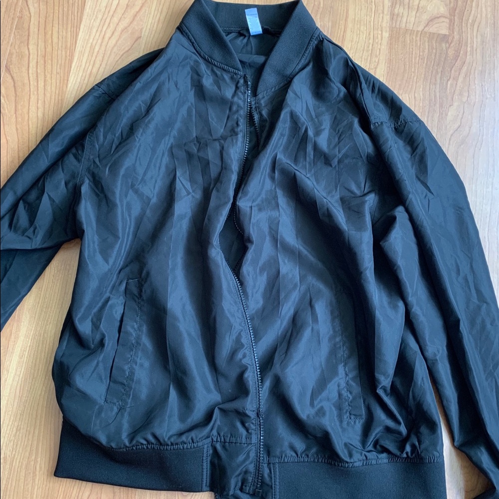 Nao Merchandise Black Bomber Jacket